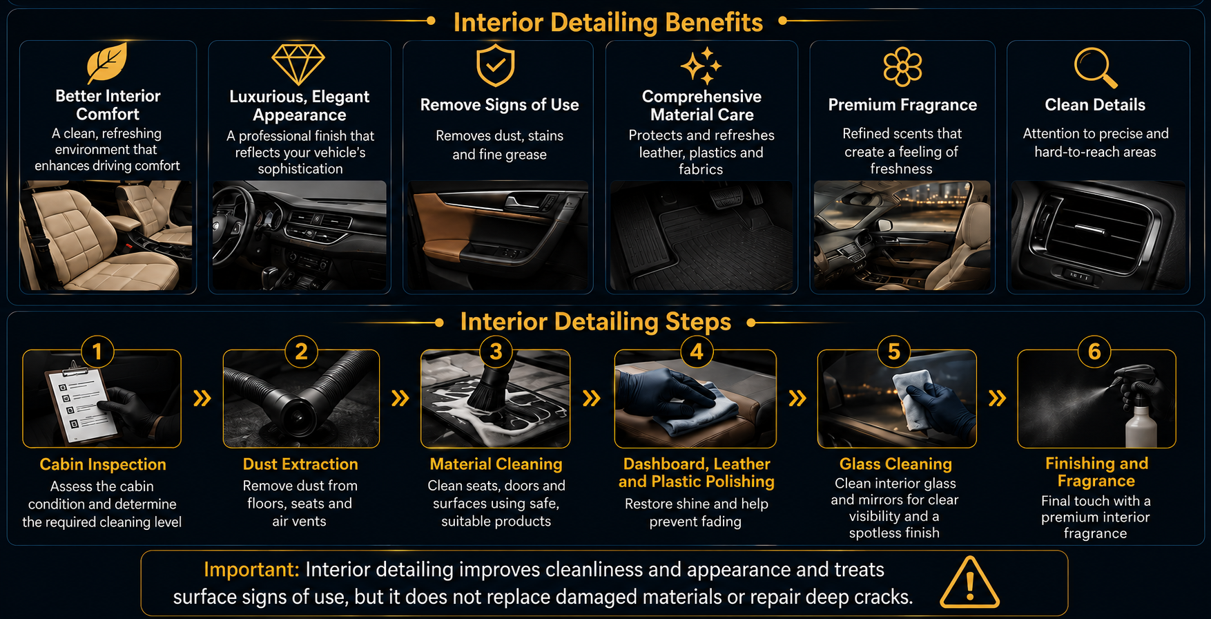 Professional interior detailing benefits and process