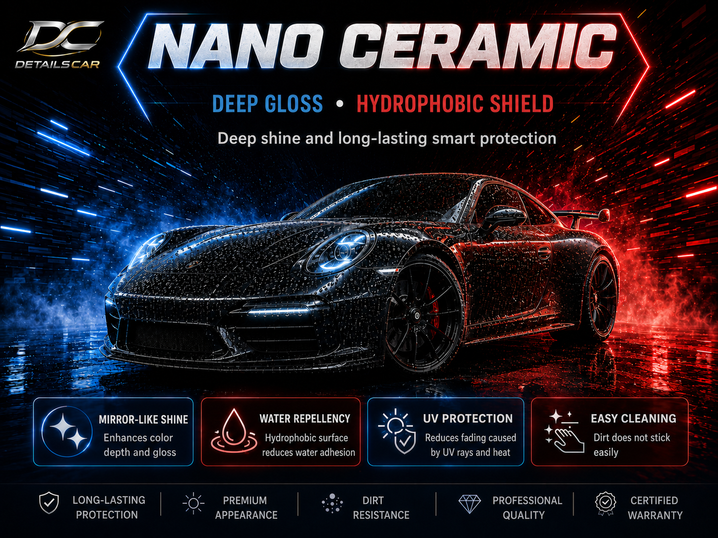 Nano ceramic protection