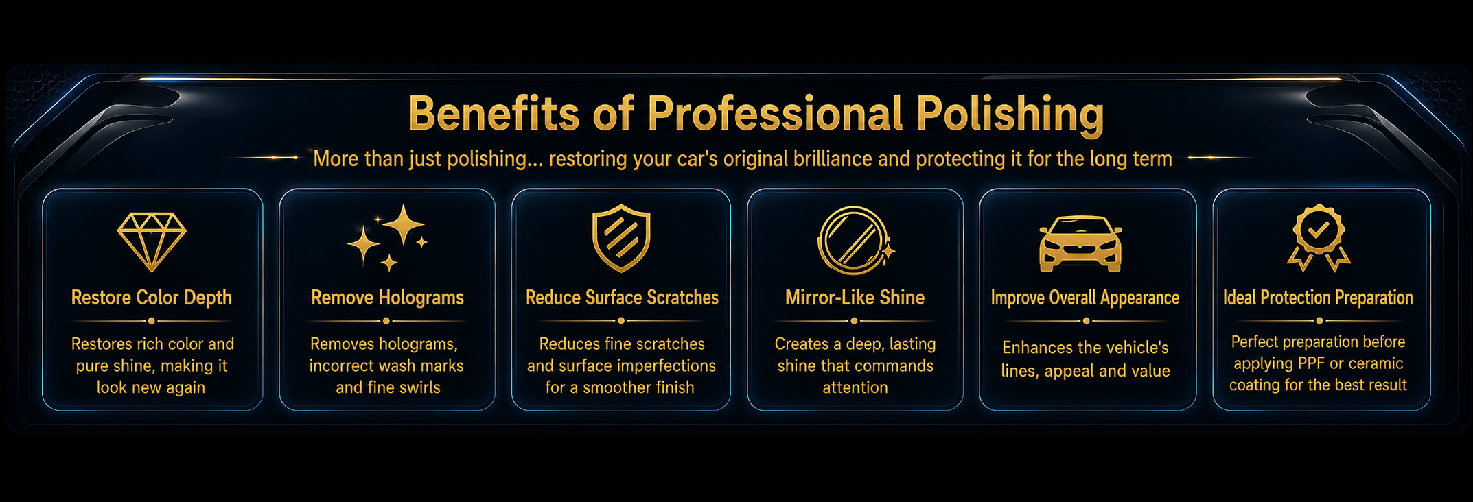 Benefits of professional car polishing