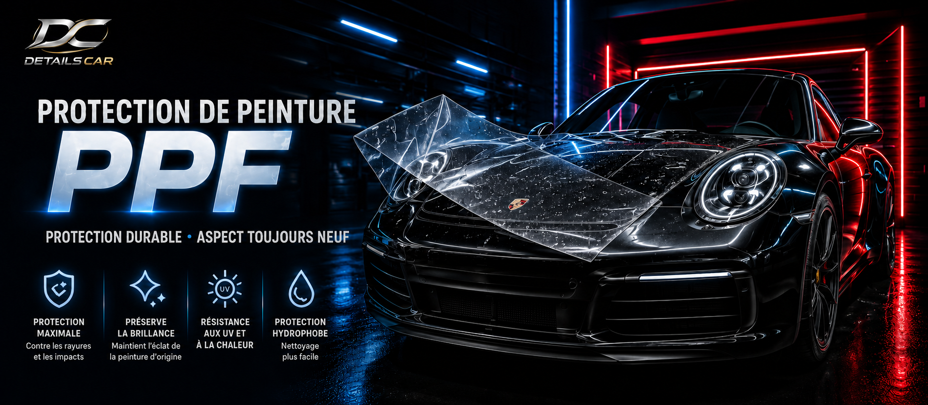 Protection de peinture PPF